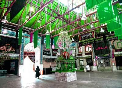 اشکنه نذری روی تخت تکیه پایین